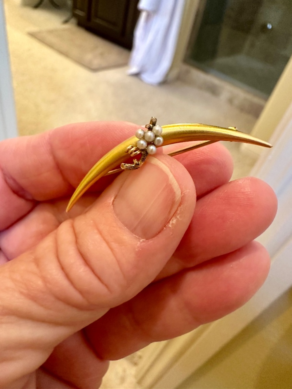 Antique “Honeymoon” Pin/Brooch